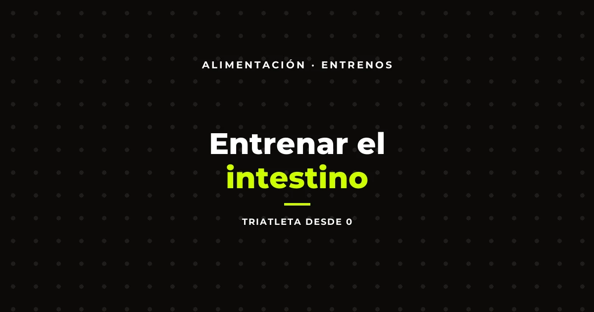 Entrenar el intestino: comer en carrera también se practica