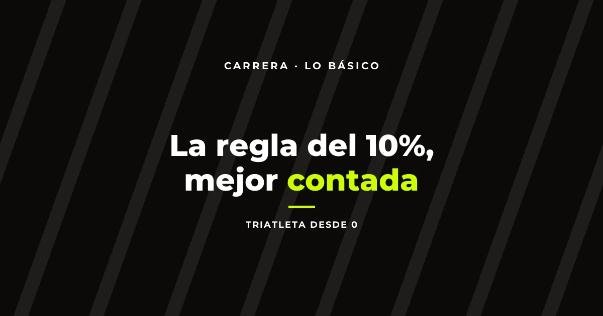 La regla del 10%, mejor contada