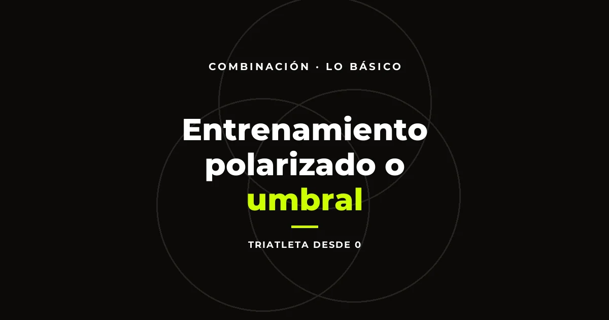 Entrenamiento polarizado o umbral: qué pinta para un popular